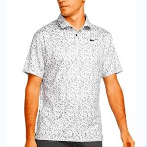 Nike Men's Dri-fit Tour Polo Camo Golf PHOTON DUST Gray Sz XXL